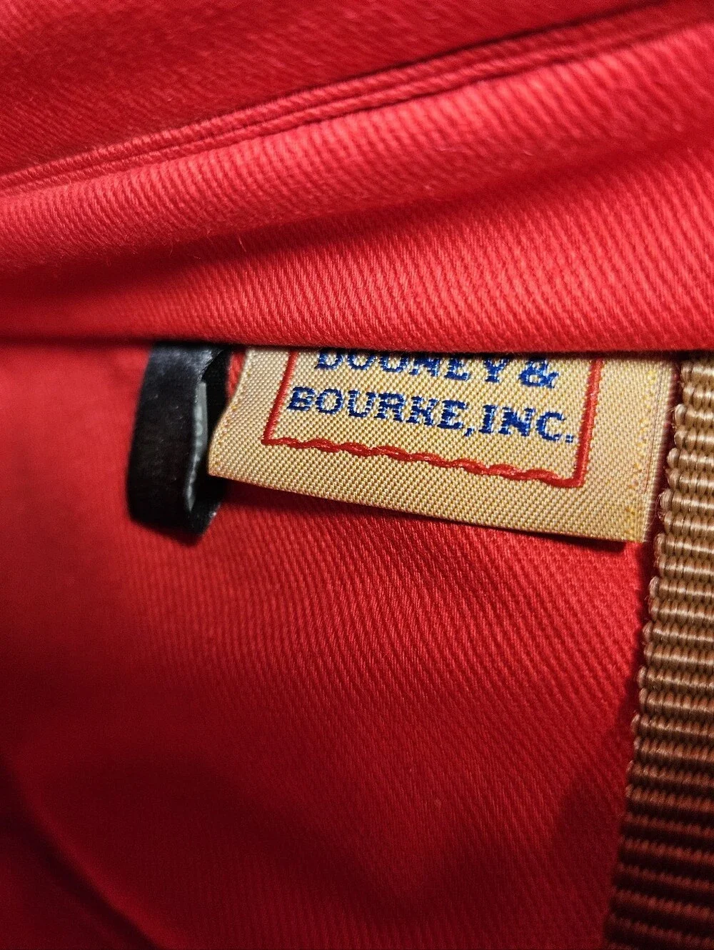 Dooney & Bourke Pebbled Leather Satchel Crossbody Bag